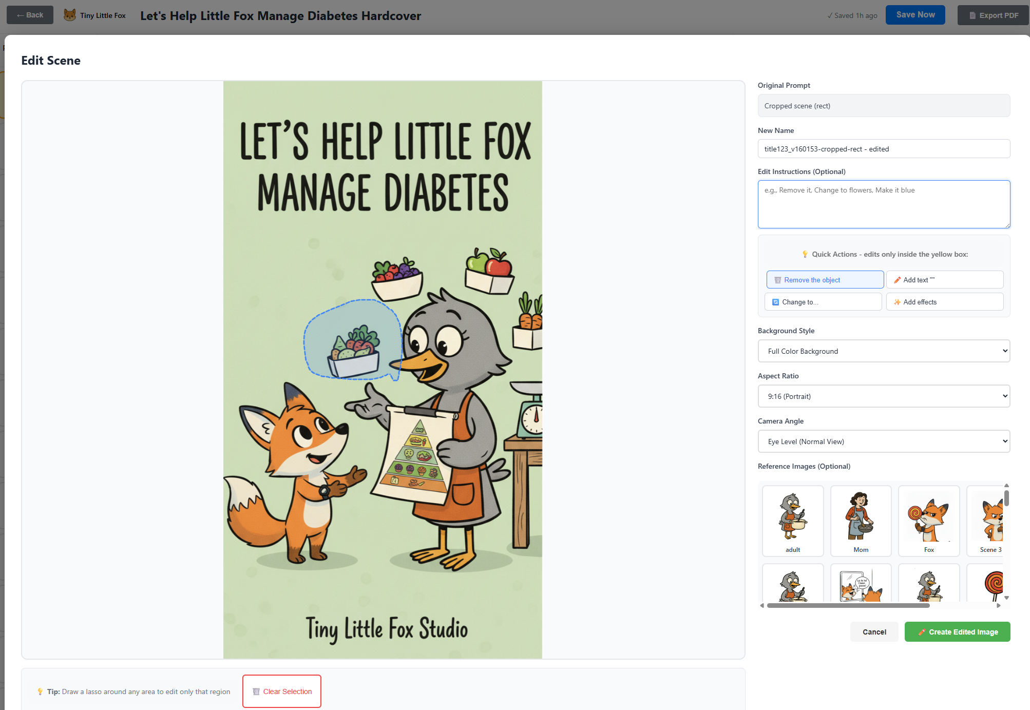 Tiny Little Fox Studio - Create AI-Powered Children's Storybooks